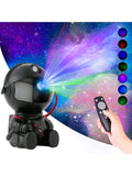 Star Projector Galaxy Night Light , Astronaut Space Projector, Starry Nebula Ceiling LED Lamp with Timer and Remote, Kids Room Decor Aesthetic for Christmas, Birthdays, Valentine's Day, Astronaut Starry Sky Projector Galaxy Night Light