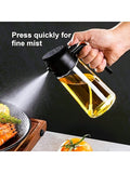 Olive Oil Sprayer,Oil Dispenser,BBQ Accessories,Healthier Cooking,Cooking Gadgets,Reusable Kitchenware, Portable Kitchen Items, Plastic Oil Spray Bottle, Kitchen Oil Dispenser Bottle, Cooking Oil Sprayer For Kitchen