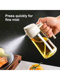 Olive Oil Sprayer,Oil Dispenser,BBQ Accessories,Healthier Cooking,Cooking Gadgets,Reusable Kitchenware, Portable Kitchen Items, Plastic Oil Spray Bottle, Kitchen Oil Dispenser Bottle, Cooking Oil Sprayer For Kitchen