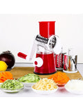 Rotary Cheese Grater, Manual Cheese Grater with Handle, 3 Drum Blades Cheese Shredder , Manual Potato Slicer Machine For Slicing,Vegetable and Fruit cutting Tools,Salad Cutting