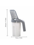Cat Litter Scoop,Cat Litter Scooper,Pet Litter Scoop, All-In-One Design, Pet Cleaning Tool , All In One Cat Litter Scoop,All-In-One Detachable Plastic Cat Litter Scoop With Fragrant Waste Bag, Portable