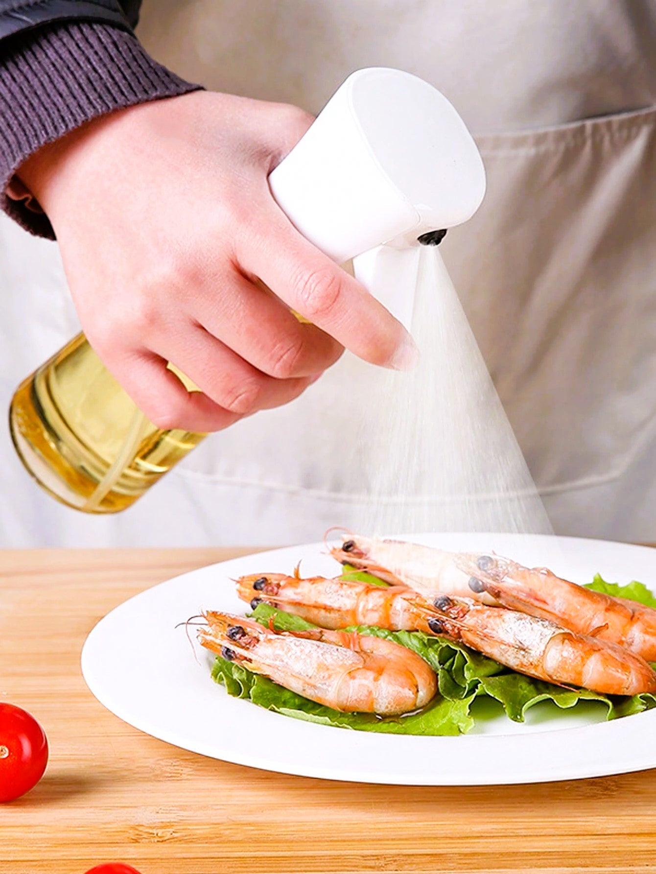 Oil Sprayer Bottle,Glass Olive Oil Sprayer Bottle, Household Kitchen BBQ Olive Oil Sprayer Dispenser, Oil Mister Spray Bottle For Cooking