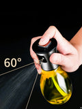 Olive Oil Dispenser Bottle for Kitchen,Oil Sprayer for Cooking,Oil Spray ,Household Oil Spray Bottle, Spray Glass Press Cooking Oil Bottle,BBQ Kitchen Leak Proof Oil Bottle