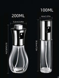Olive Oil Dispenser Bottle for Kitchen,Oil Sprayer for Cooking,Oil Spray ,Household Oil Spray Bottle, Spray Glass Press Cooking Oil Bottle,BBQ Kitchen Leak Proof Oil Bottle